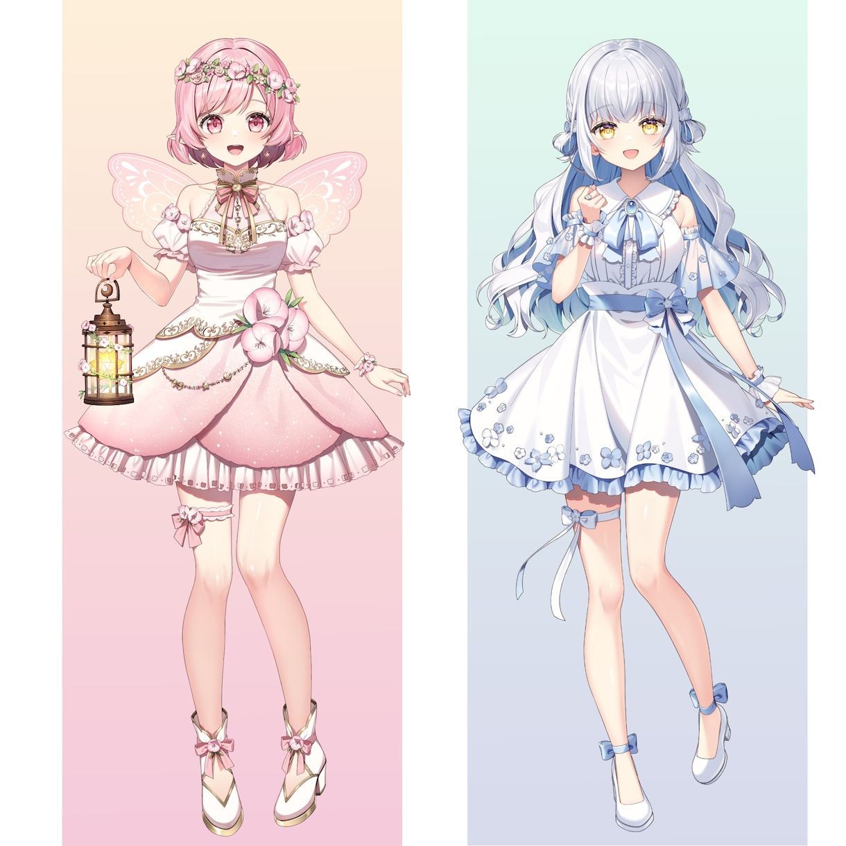 商用利用可！魅力的なおめめな立ち絵作成します キャラデザや表情差分も承ります☆男性キャラもOK！ イメージ3