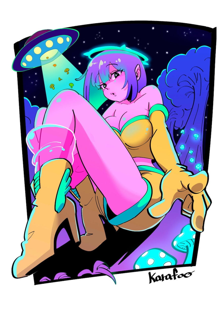 アメコミ風など色々なでポップなイラスト描きます アイコン・ミニキャラ・漫画・立ち絵…お好みを教えてください イメージ6