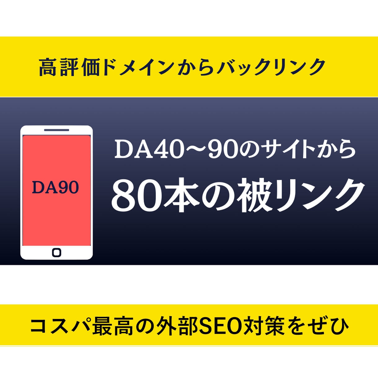 圧倒的コスパ！高品質サイトから80被リンク送ります 外部SEO対策！DAの高いドメインからバックリンク・被リンク イメージ3