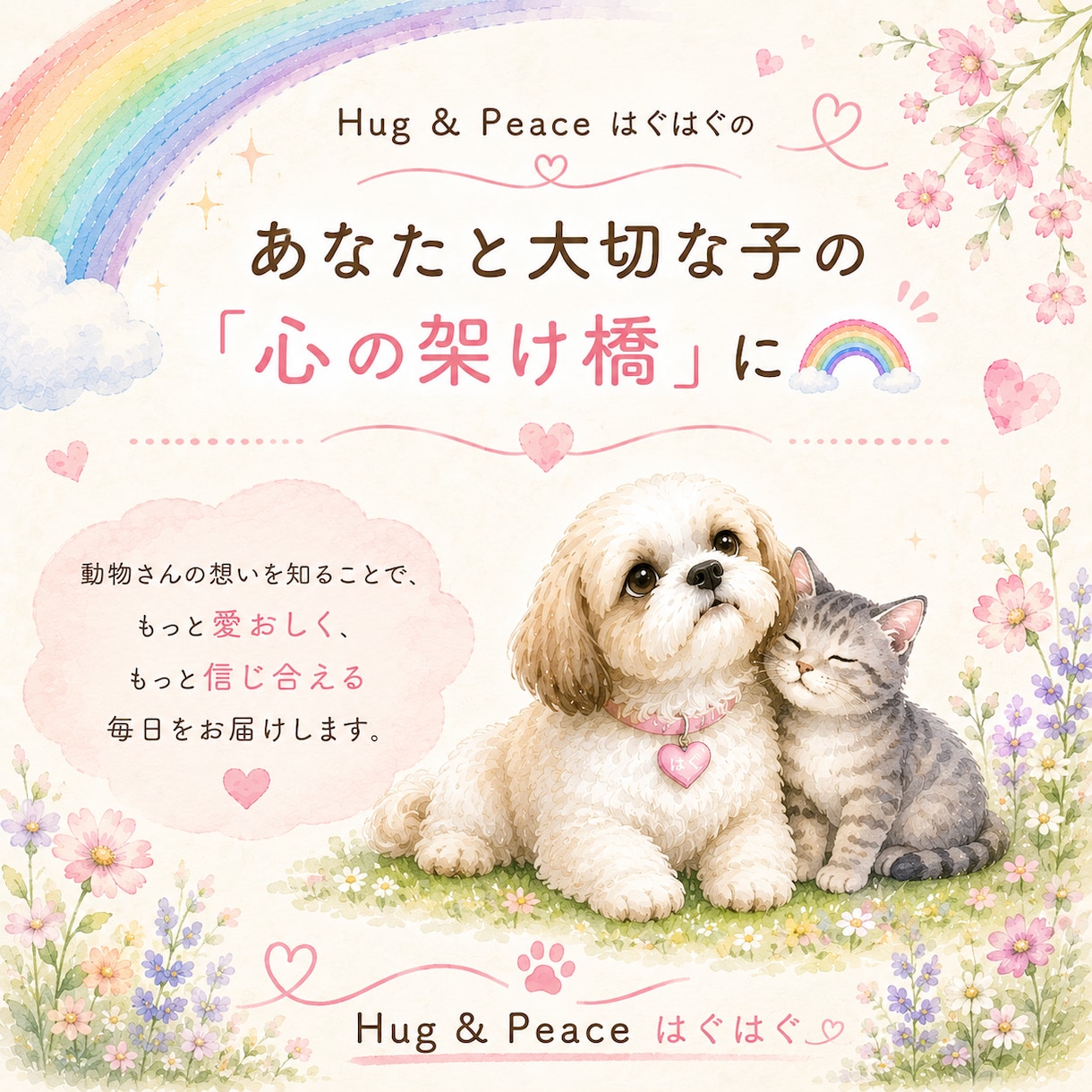 アニマルコミュニケーションで想いをお届けします 大切な動物さんの気持ちを受け取り、心を込めてお伝えします イメージ6