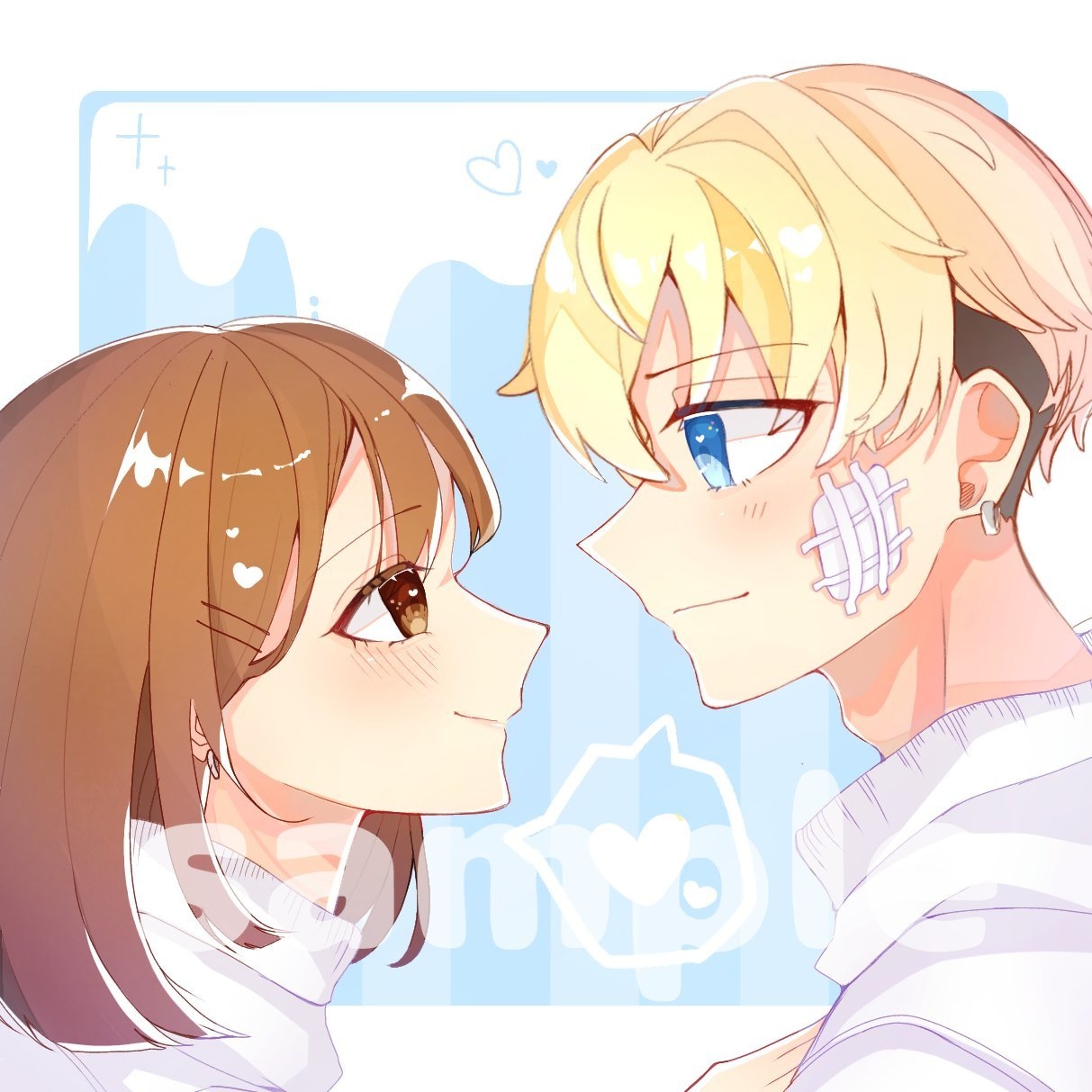 可愛い絵柄のイラストお描きします きらきらとした色合いとふんわりとした雰囲気が特徴です！ イメージ3