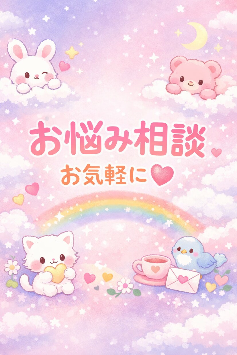お悩み、相談お聞きいたします。お話相手になります 仕事や人間関係、日常の小さな愚痴まで、否定せずに聞きます。 イメージ1