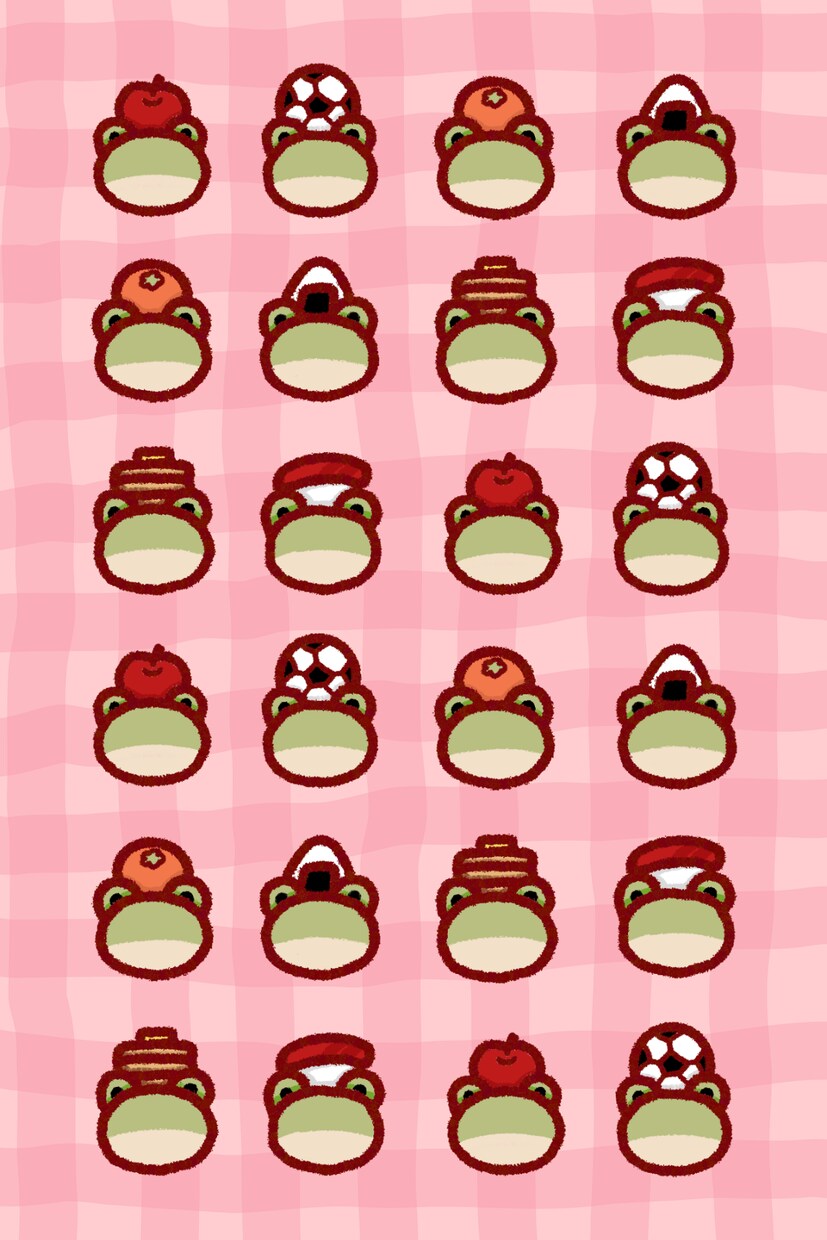 ゆるかわアイコン、イラスト描きます 食べ物や生き物をかわいいイラストにします。 イメージ3