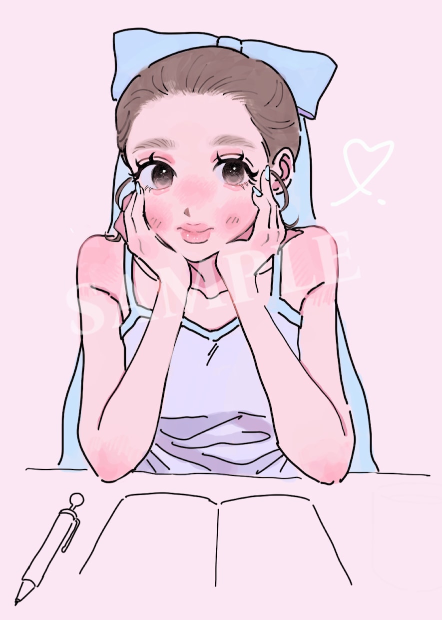 韓国っぽイラスト/SNSアイコン描きます アイコン・サムネ・似顔絵プレゼント・挿絵などに！ イメージ5