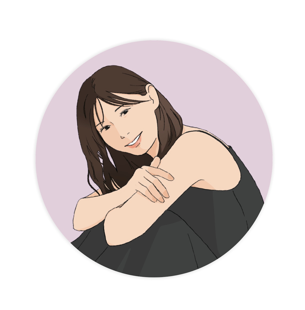 プロフィールに最適！似顔絵アイコンを描きます 信頼感・清潔感のあるイラストで、あなたの魅力を伝えます イメージ8