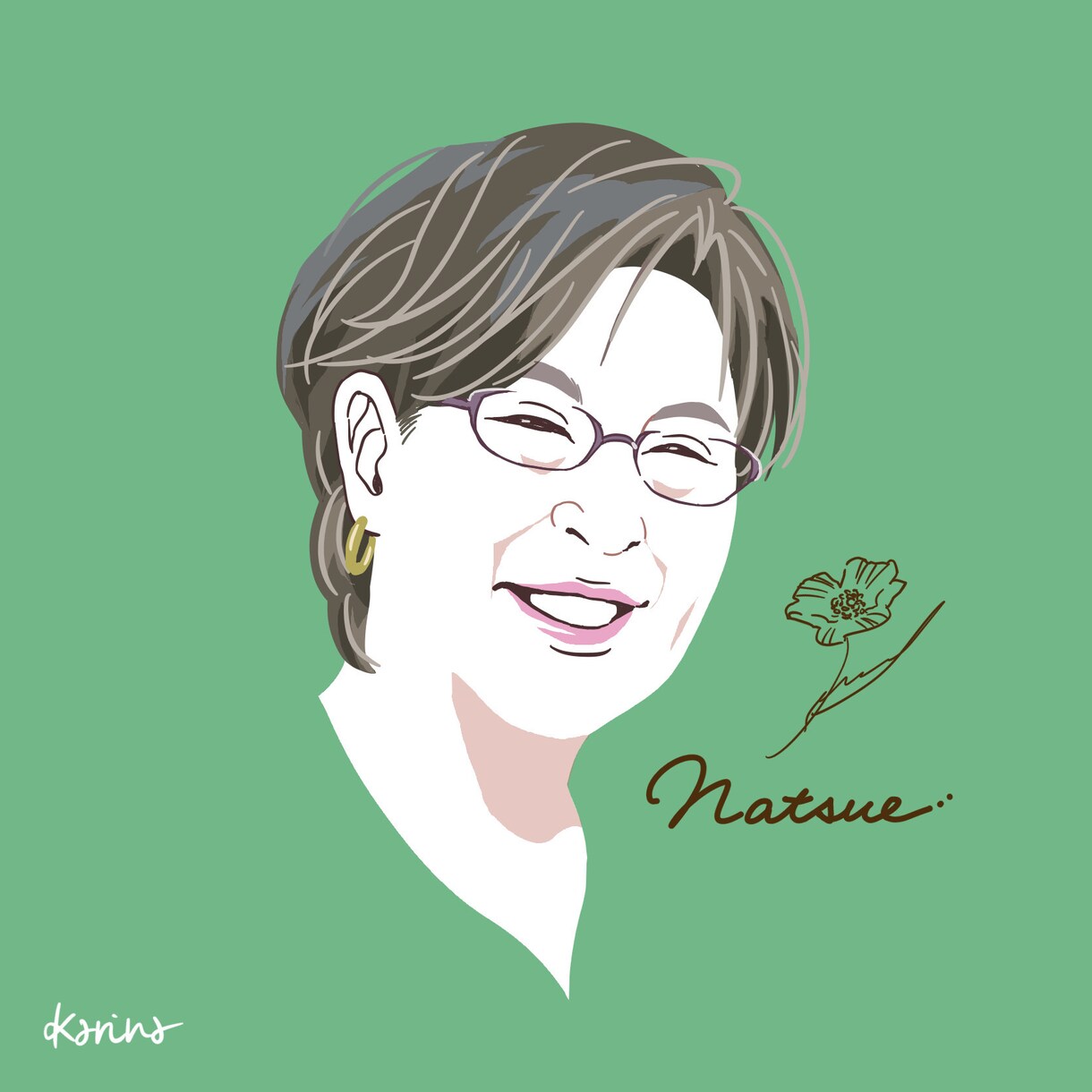 商用化◎オシャレな似顔絵、SNSアイコン描きます ◎SNSアイコン 似顔絵 イラスト グッズ 広告にオススメ イメージ7