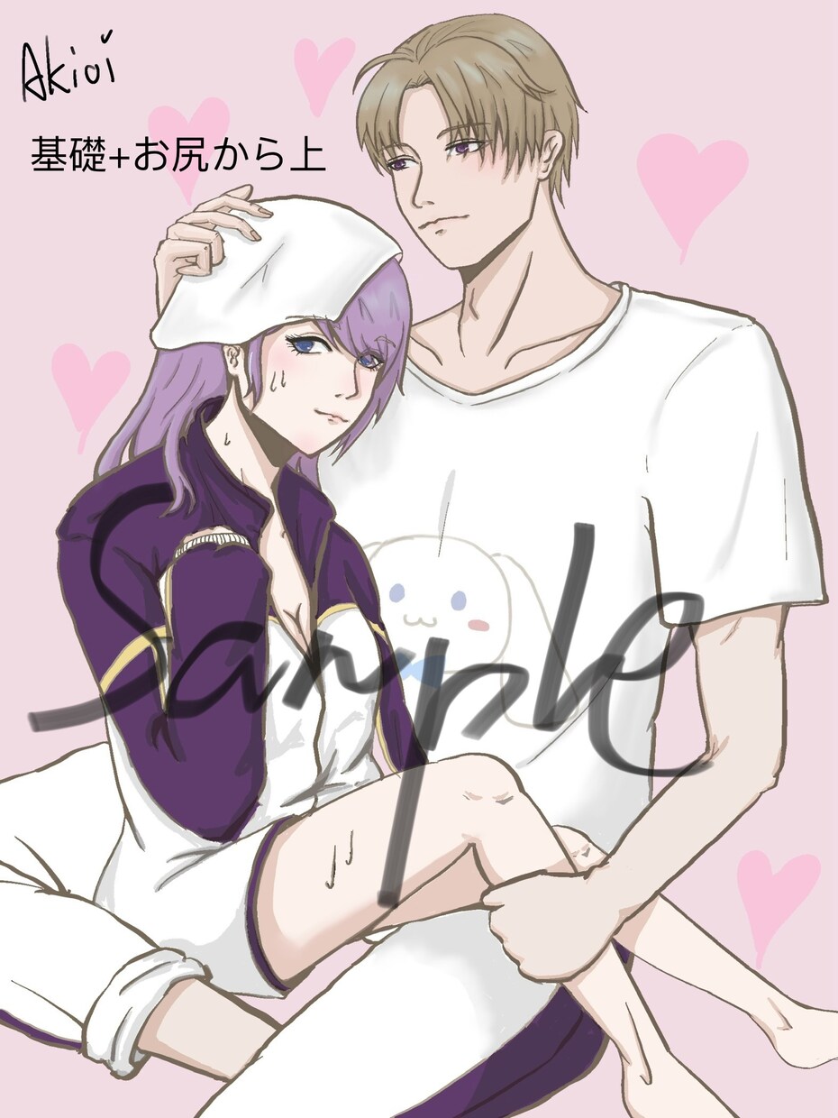 イラスト･夢絵:彼/彼女と一緒に写真を撮ります ちょっとNSFW、追加人物もOK！性別制限なし イメージ1