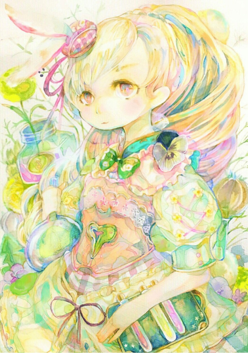 色鉛筆ふわっとしたイラストやアイコンを描きます アイコンや挿絵などふわっとはなやかにしたい方にオススメ！ イメージ3
