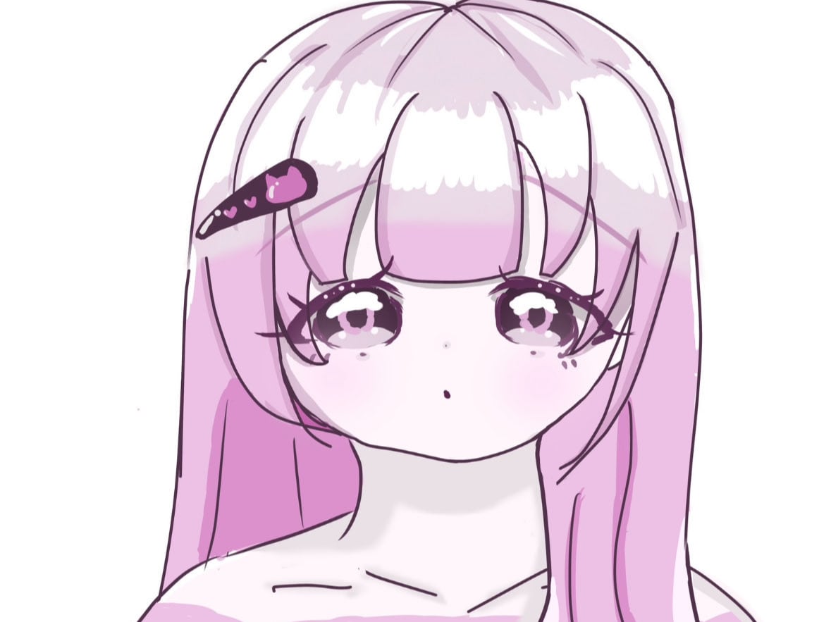 SNSアイコンなどに使えるかわいい女の子を描きます パステルカラーで甘い雰囲気の女の子♡ イメージ2