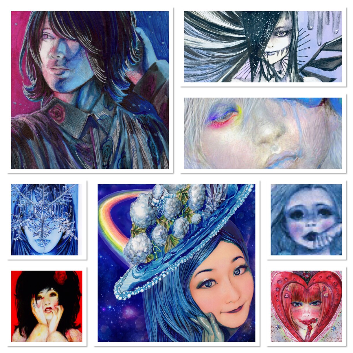 似顔絵描きます アー写のような独創的な似顔絵を描きます！ イメージ3