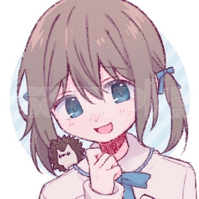 ラフでかわいいイラストかきます クレヨン線画のあたたかみのあるイラスト イメージ3
