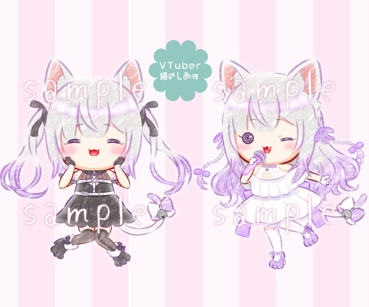商用可◎手書き風ゆるふわ可愛いミニキャラ描きます 癒し系ミニキャラ＊インスタ等SNS挿絵・アイコン・動画配信等 イメージ2
