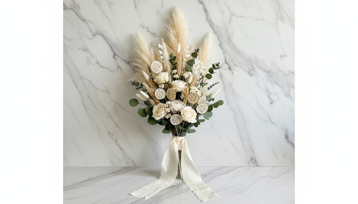 ドライフラワー♡ウェディングブーケお作り致します 人気インスタグラマーより注文実績あり イメージ1