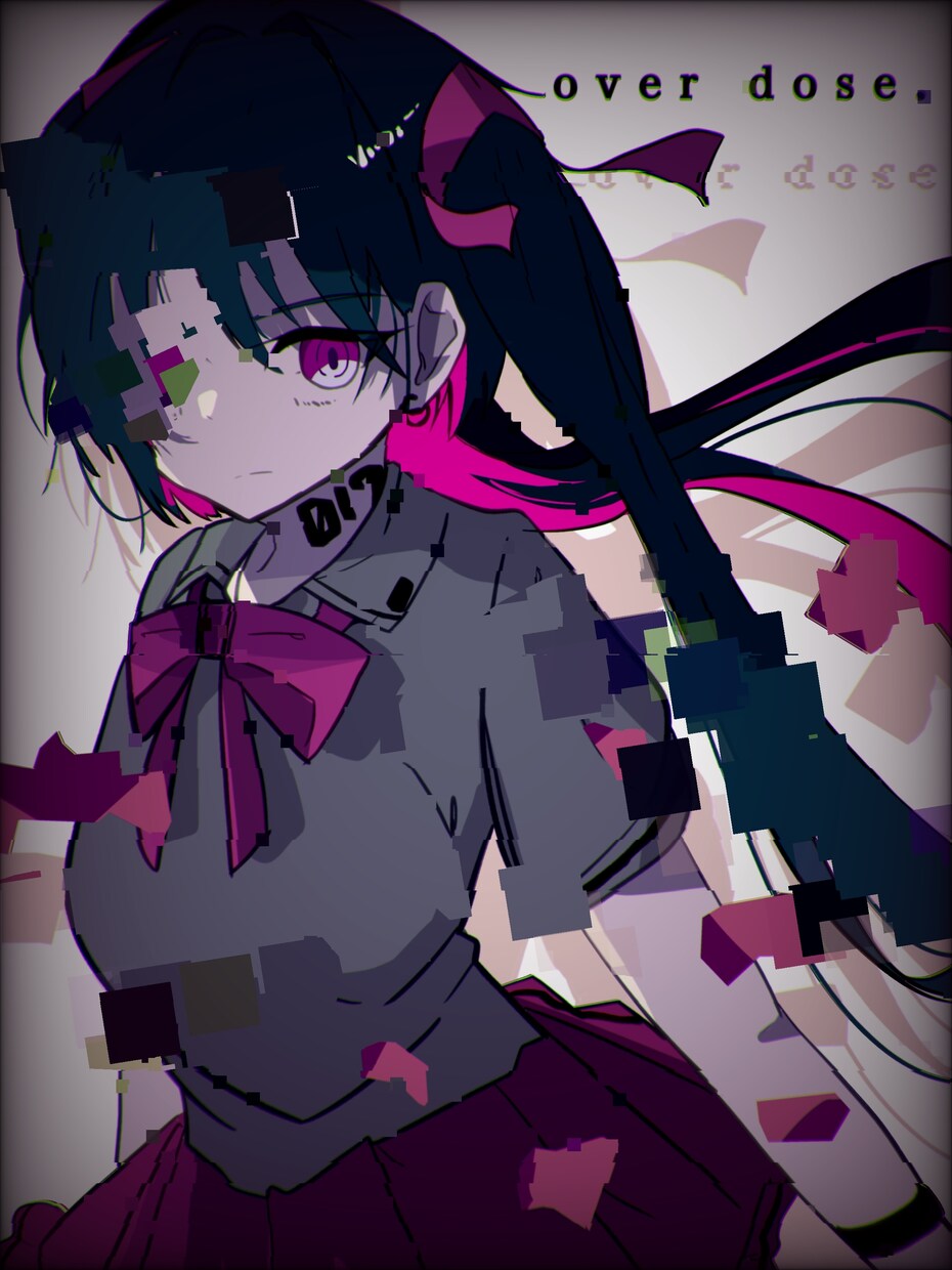 デジタルでのキャラクターイラスト作成します ちょっぴり暗い女の子達を描きます。 イメージ3