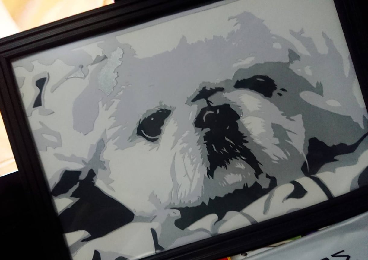 オーダーメイドで切り絵を制作致します オーダーメイドで切り絵の制作をしてます。ウェルカムボード等 イメージ2