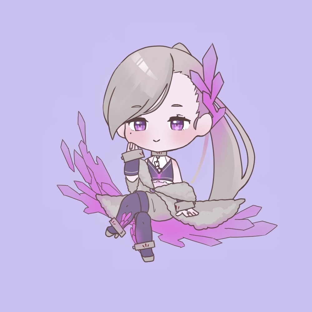 美少女のアイコンを作成します 1000円でキャラクターデザインができる！！ イメージ2