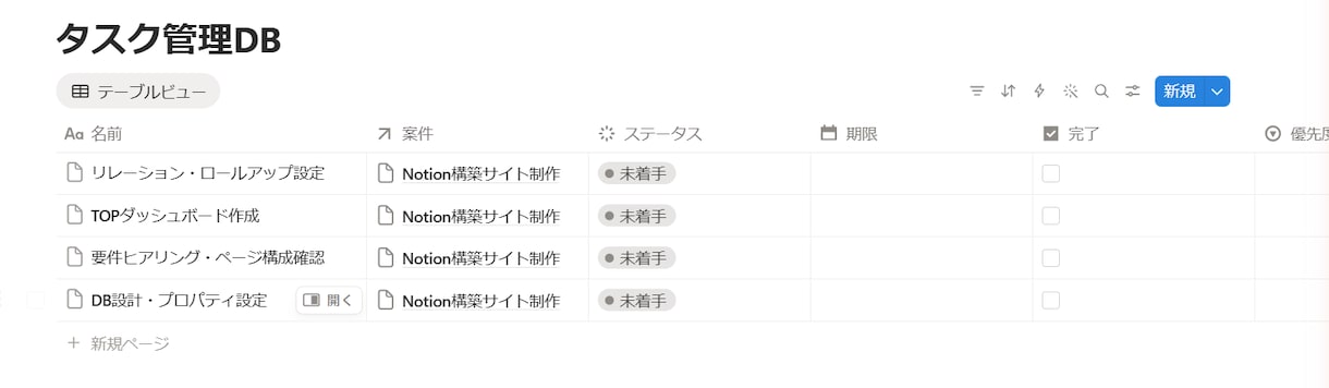 Notionで案件・タスク・SNSを一元管理します Notionで転記・コピペの手間をなくします イメージ2