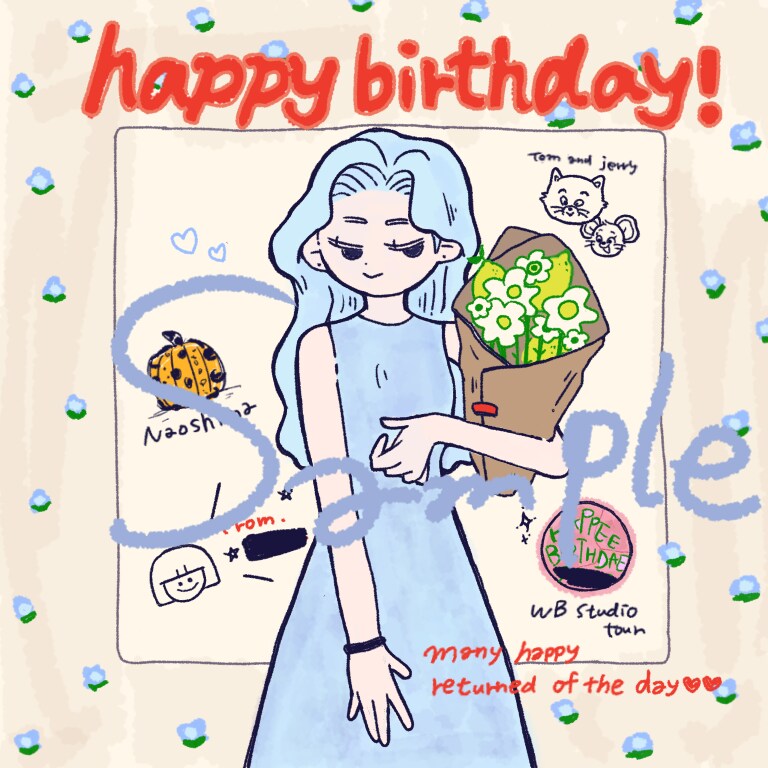 可愛くほんわか似顔絵イラストします 大切な人への誕生日プレゼントやOOTD、似顔絵など…♪ イメージ2