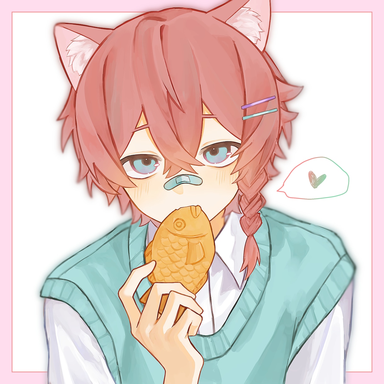 かわいい厚塗り風のイラスト描きます サムネイル等にお使いください！ イメージ6