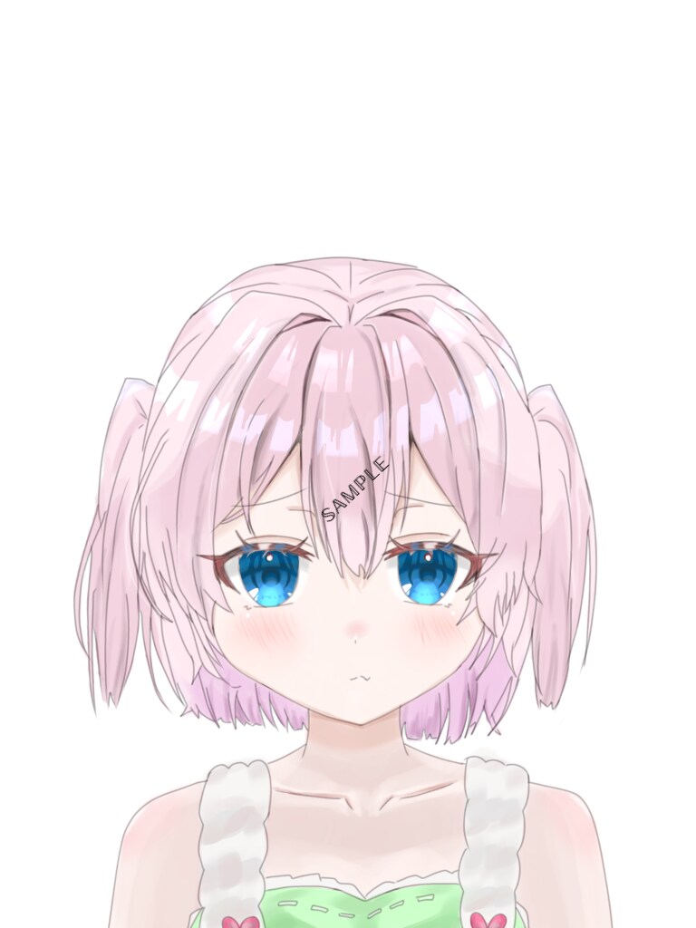 アイコンお描きします 可愛い女の子のイラストがほしい方におすすめ！ イメージ1
