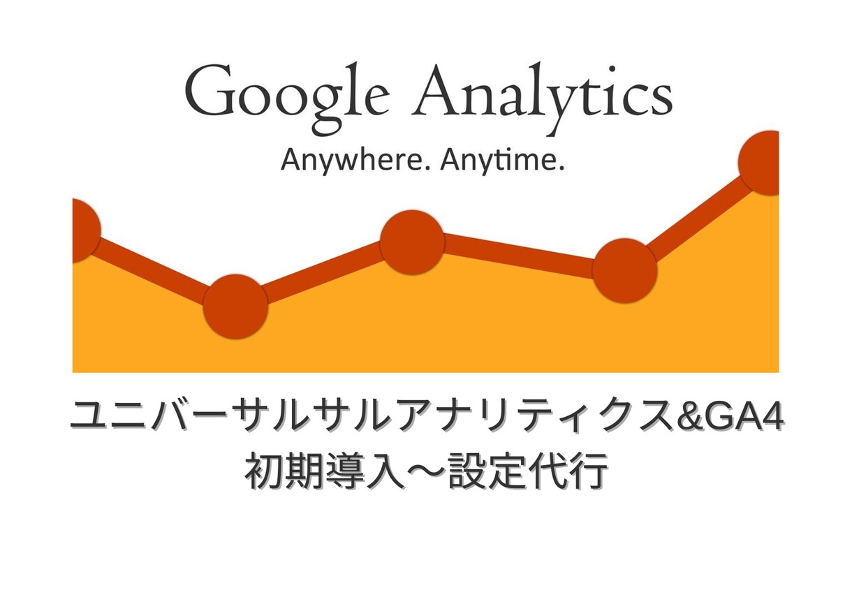Googleアナリティクス・GA4設定代行します ユニバーサルアナリティクス&GA4/初期導入〜設定 イメージ1