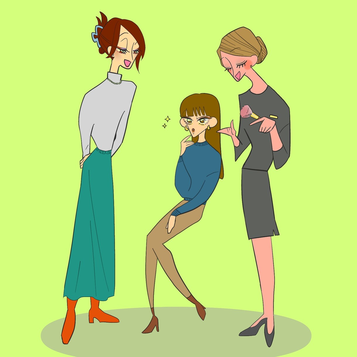 オシャレなイラストを描きます Instagramなどで使うオシャレなアイコン イメージ3