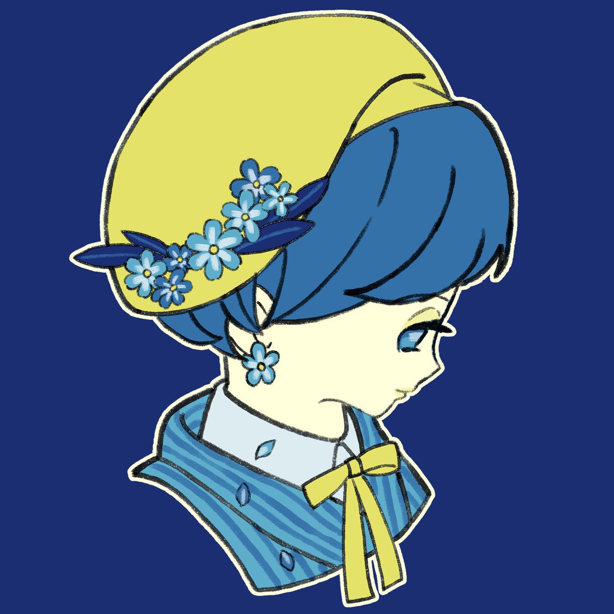 個性的な色合いでアイコンをちょっと華やかにします フィルターがかったような世界に一つだけのイラスト！ イメージ8