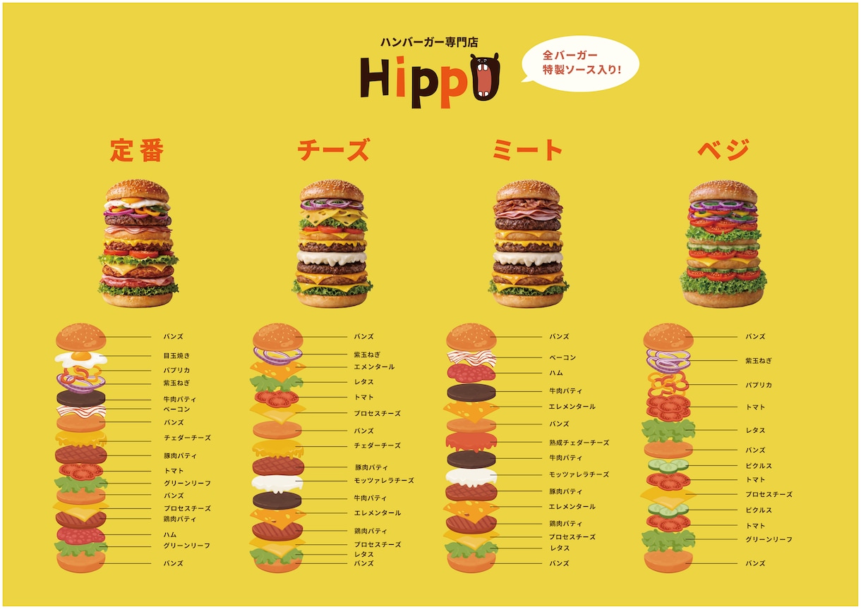 モニター２名様10000円メニュー表制作します お店の雰囲気に合わせたお洒落なメニュー表◎ イメージ1