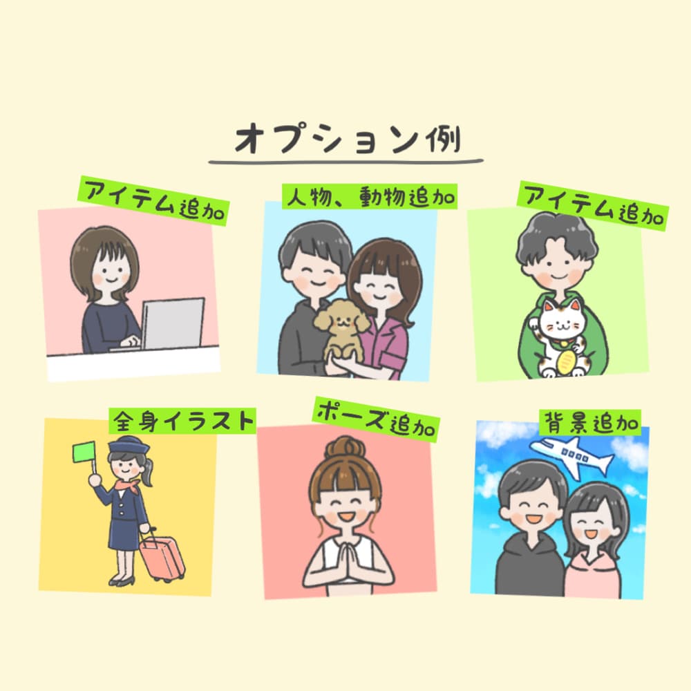 表情差分3点500円！ゆる優しいアイコン描きます 【男性にも女性にも人気の作風で、SNSやブログの印象◎に！】 イメージ9