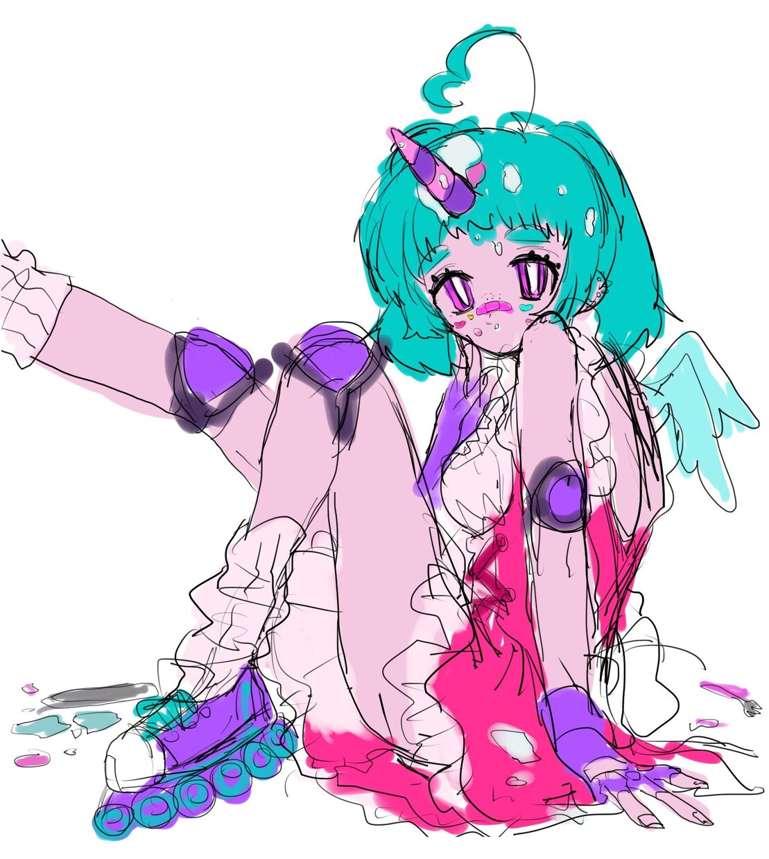 オリジナルイラスト描きます SNSのアイコンやヘッダーなど イメージ2