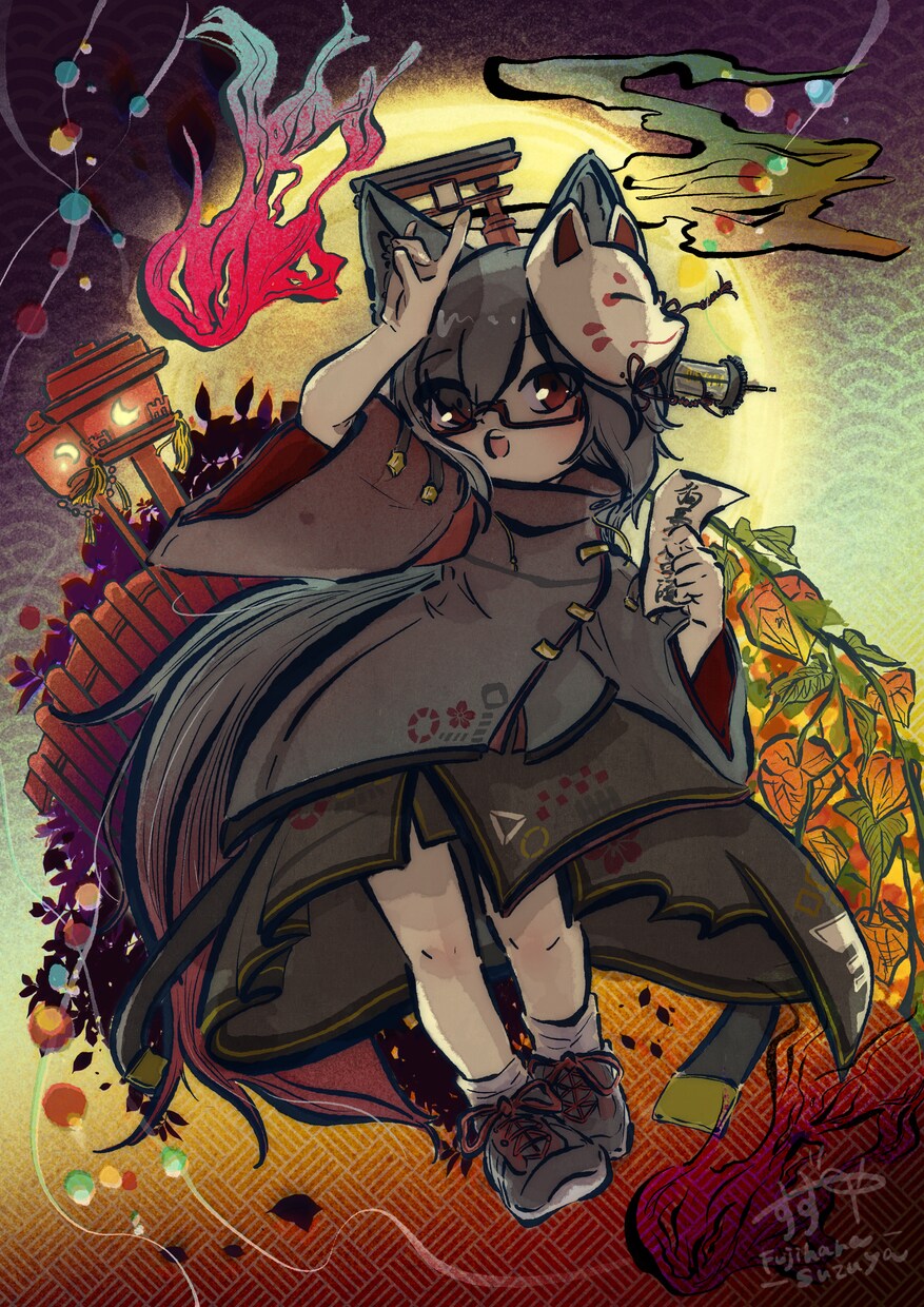 和風で親しみやすい、可愛いイラストを描きます 和風で親しみやすく、幅広い層に可愛いと言ってもらえるイラスト イメージ6