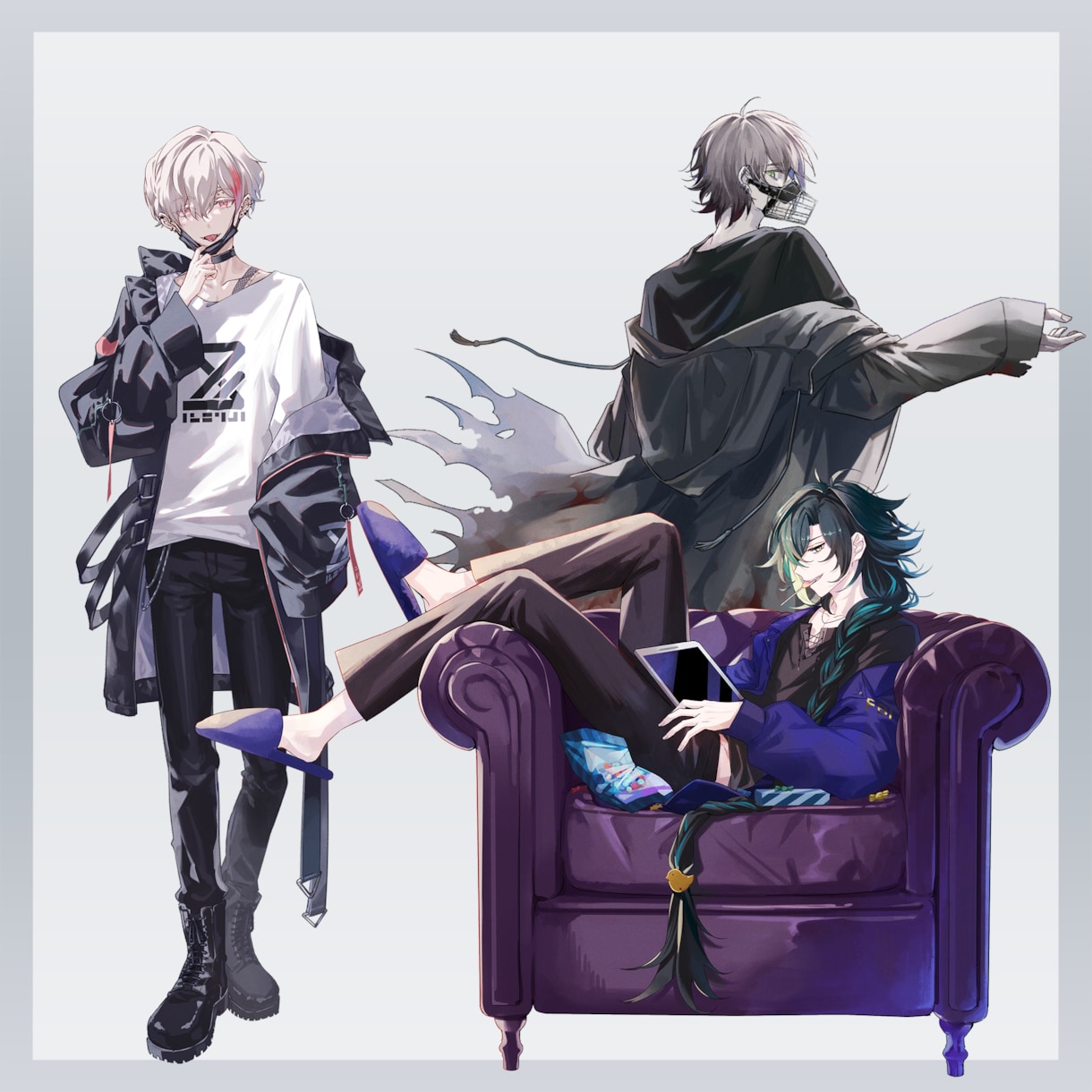 VTuber立ち絵・Live2Dパーツ分けます TRPG・IRIAM用キャラクターデザインも大歓迎です！ イメージ8