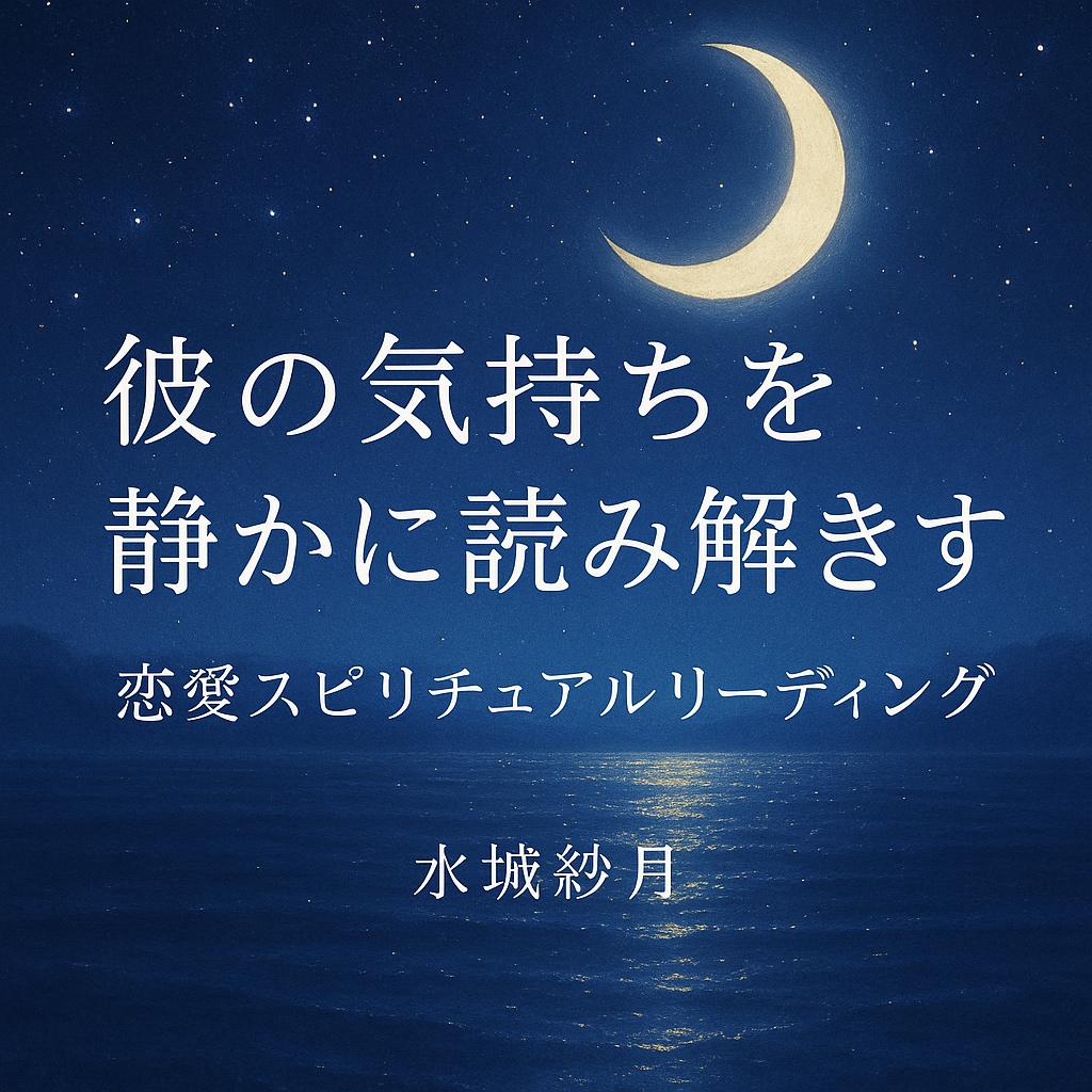 彼の気持ちを静かに読み解きます 静かな月光で彼の本心を導きます イメージ1