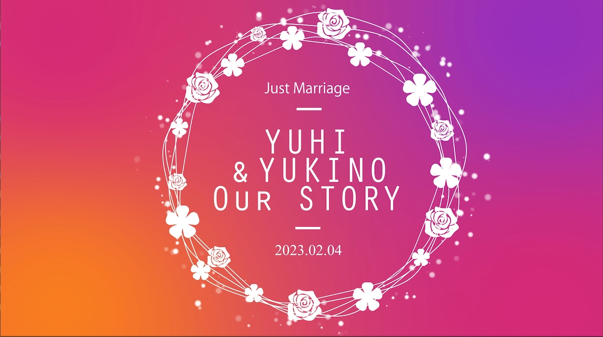 インスタ風☆結婚式プロフィールムービー作ります SNS風プロフィールムービーならお任せください！！ イメージ2