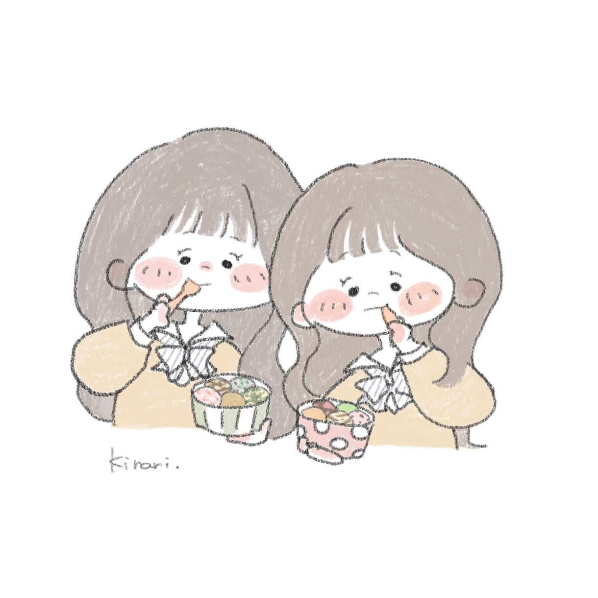 あなただけのゆるふわ♡アイコンお描きします あなたの"好き"をぎゅっと詰め込んだ1枚をお届け♪ イメージ5