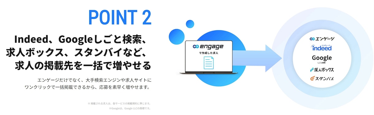 エンゲージ(engage)の採用ページを作ります エンゲージのサイト立ち上げを支援します イメージ3