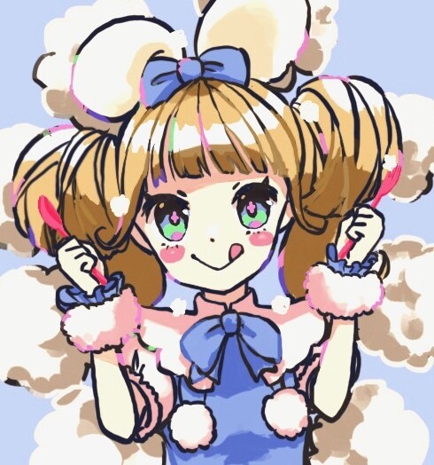 SNSアイコン描きます　女の子のイラスト描きます 商用利用OK！SNSにかわいいアイコン描きます！ イメージ1