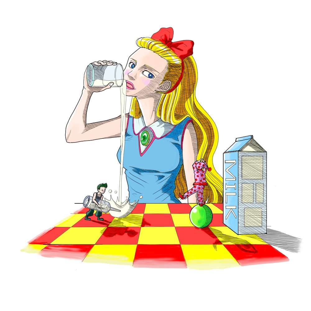 笑える物が好きな方へのイラスト描きます ちょっと面白い感じのイラスト描きます。 イメージ4