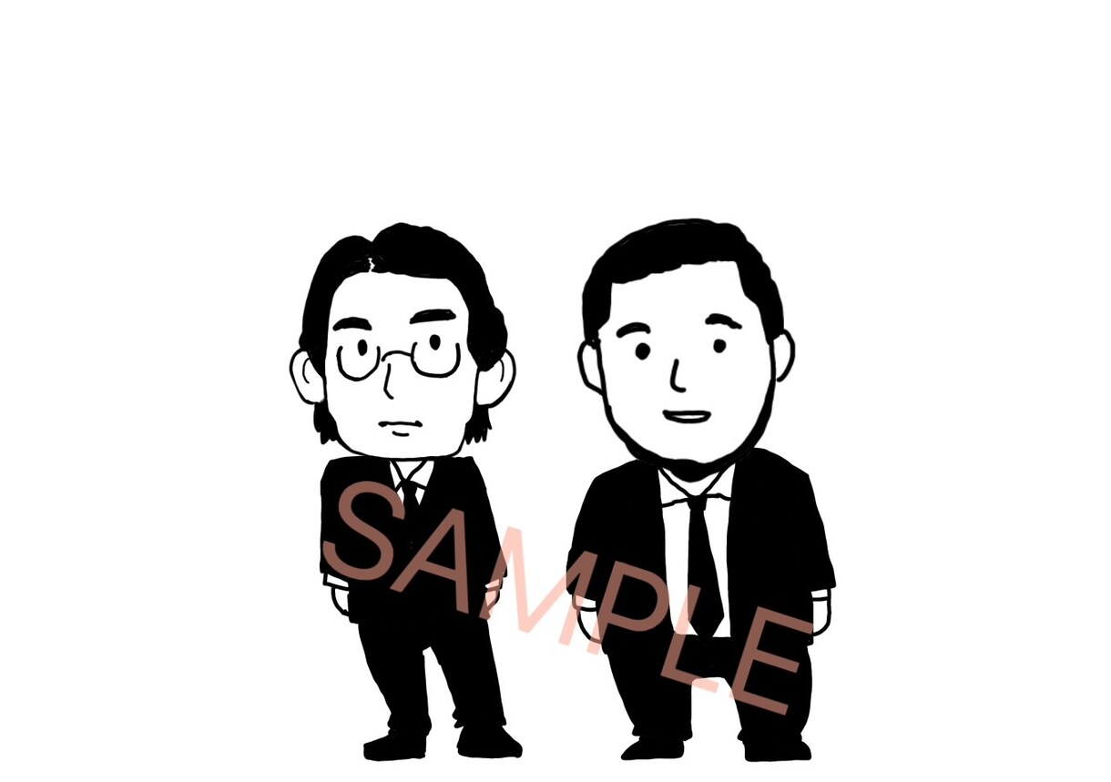 可愛いデフォルメ！した全身イラスト！を描きます 全身イラストでも顔だけでも！デジタルで作業を行なっています。 イメージ2