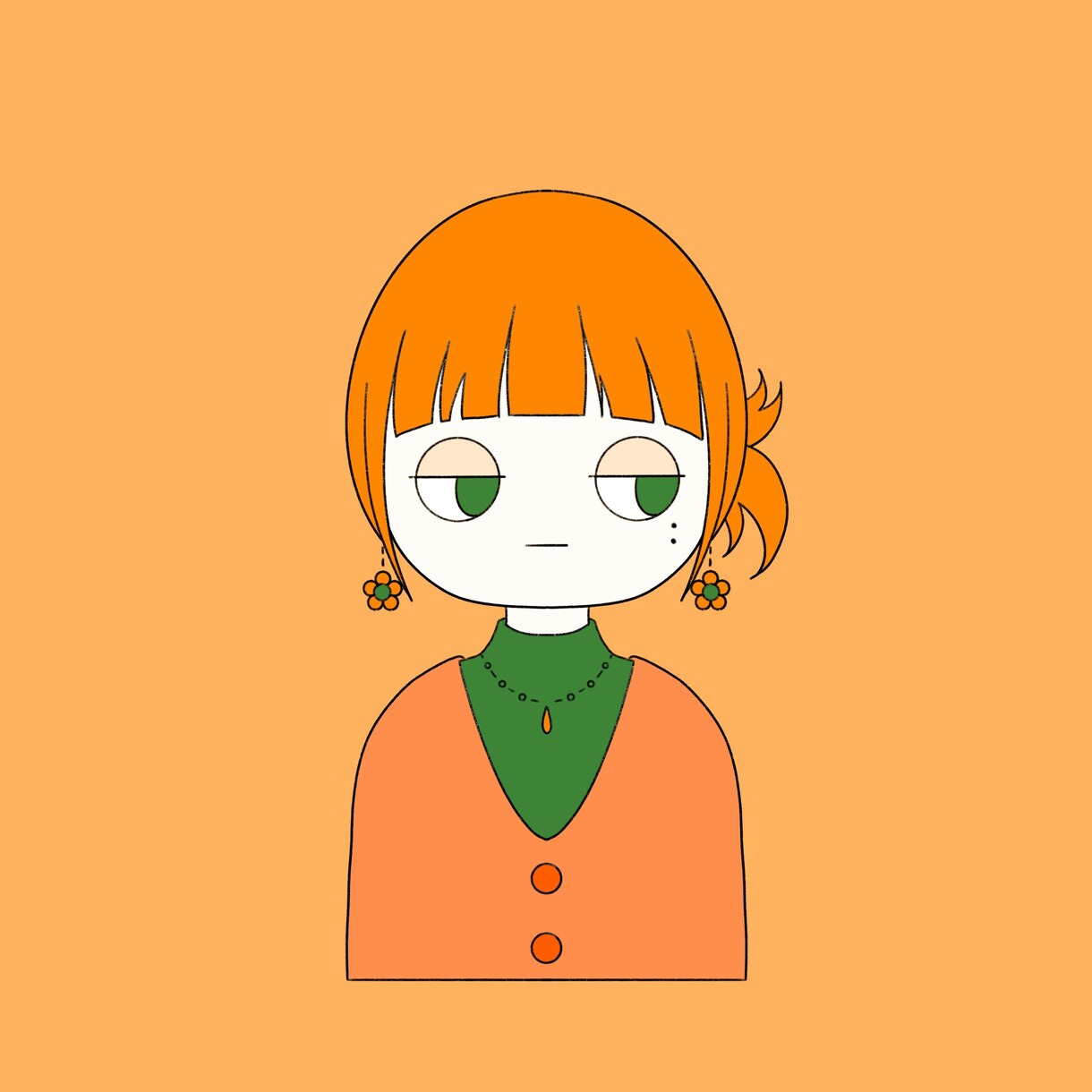 あなただけの特別なイラスト作成します 静かな世界観で仕上げるデフォルメ似顔絵 イメージ1