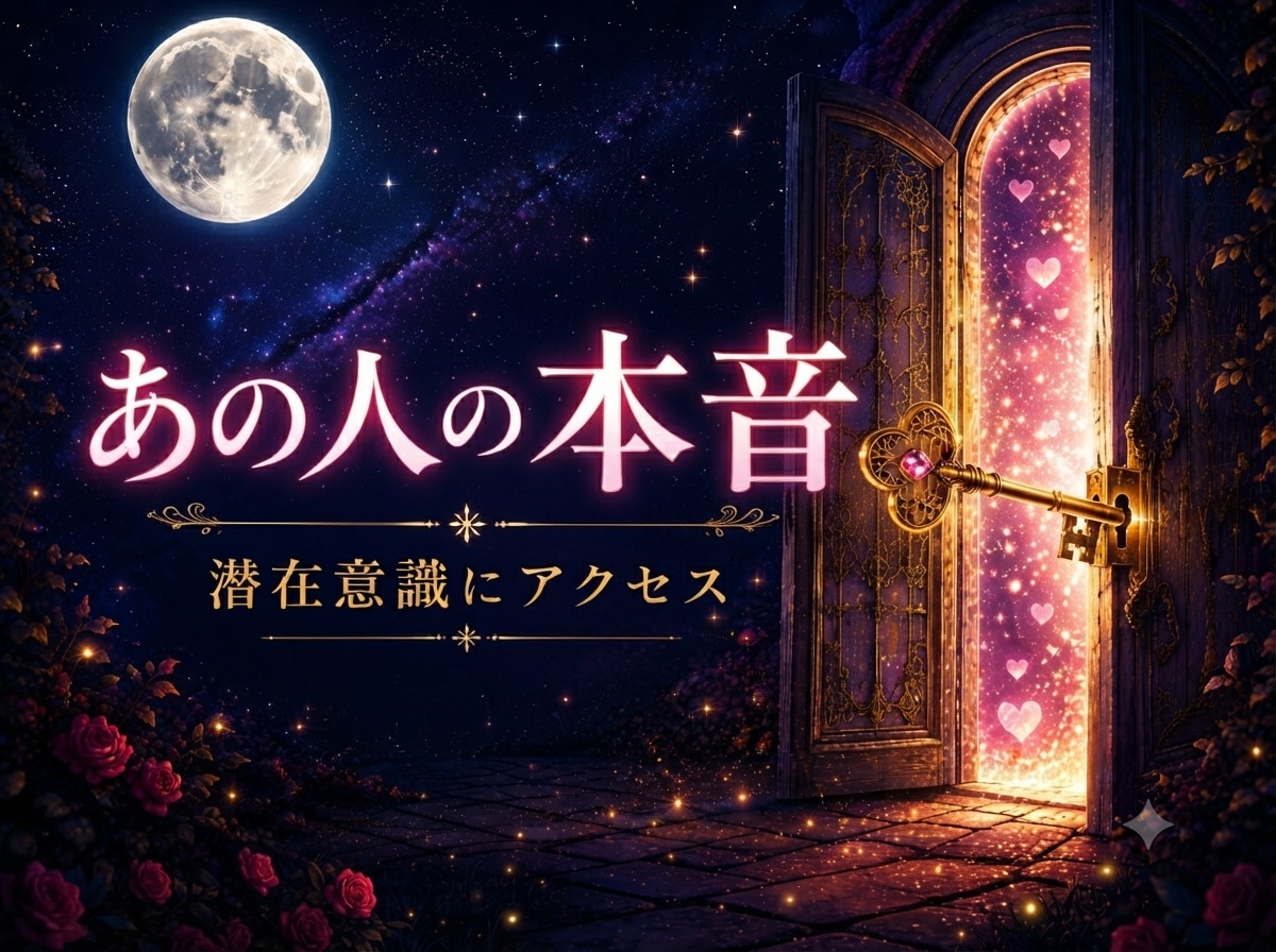 あの人の本音をリーディングします カードを通して潜在意識にアクセスし、今の気持ちをお届けします イメージ1