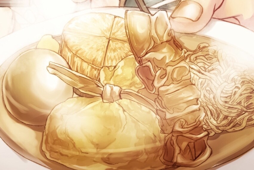 動画の挿絵やメニューに！食欲そそるゴハン描きます どんな料理も思わず食べたくなるアニメタッチの料理にします！ イメージ4