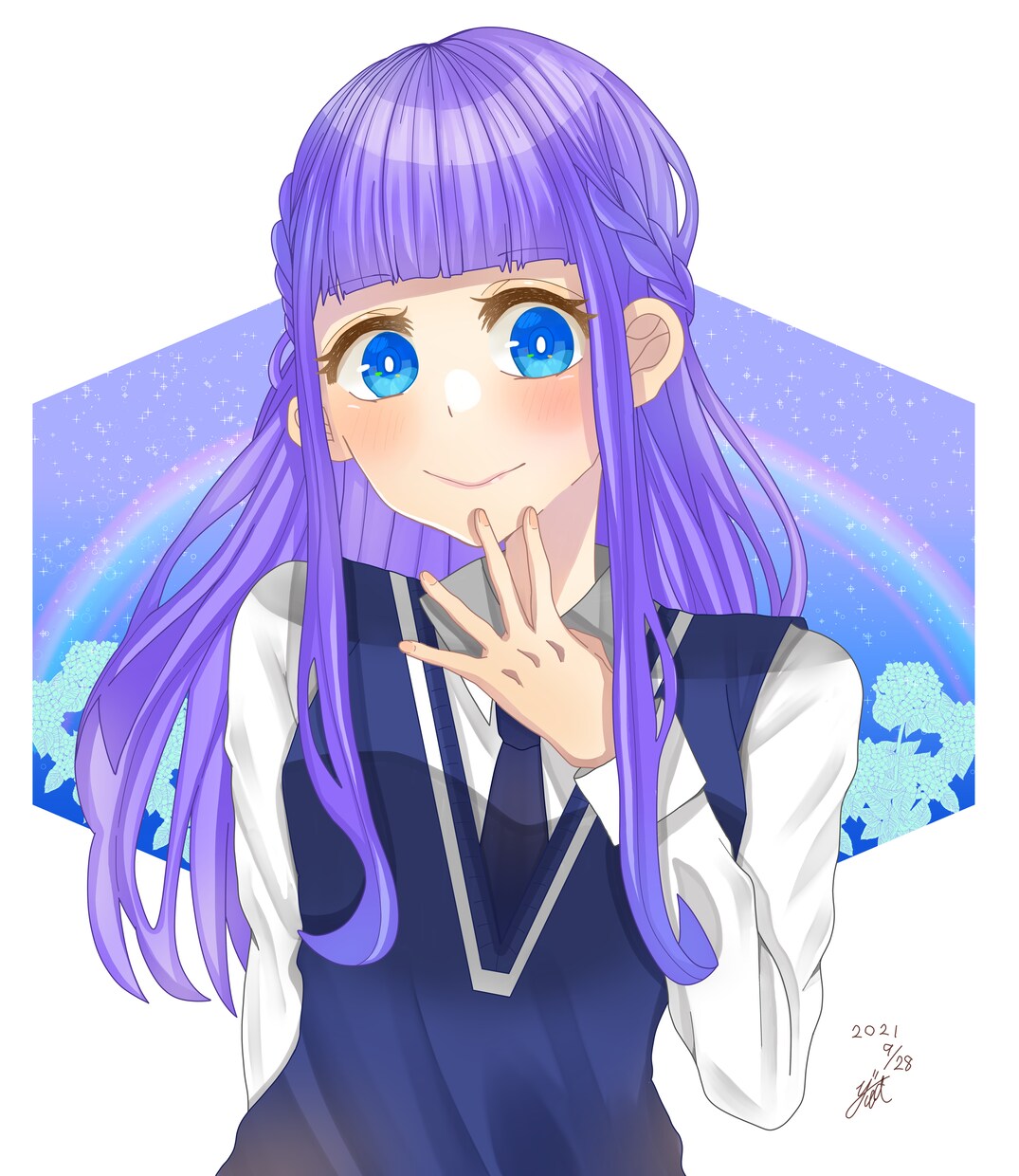 SNSアイコンや夢絵を描きます あなたの理想に沿ったイラストをお届け！夢のような1枚を…… イメージ1