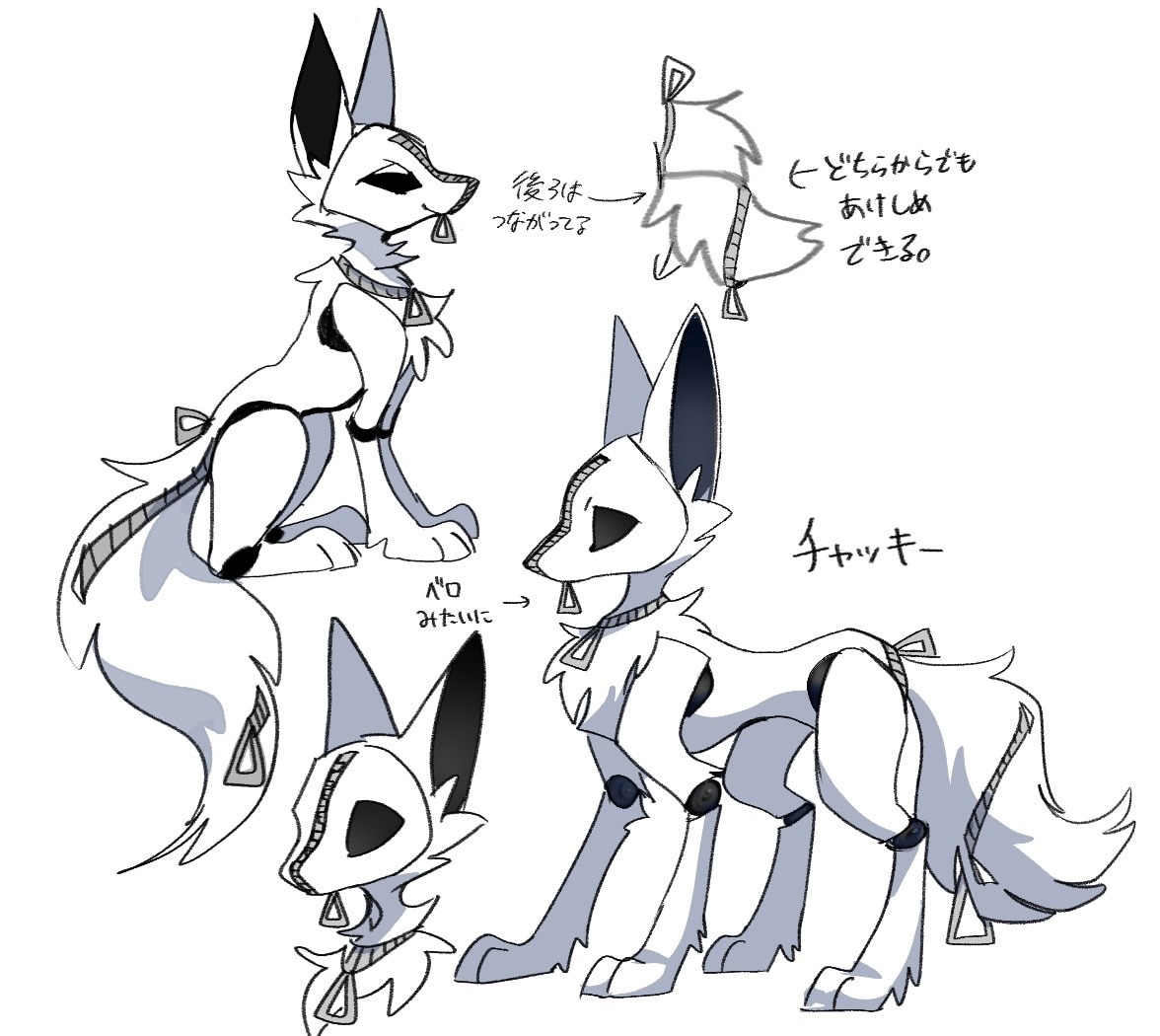 クールでかわいいケモキャラ制作します 猫、狼、兎、狐、馬等の動物を描くのが得意です！ イメージ1