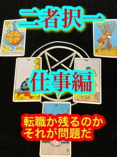 30歳以上の方,仕事転職就職退職どっち？占います 二者択一で転職か残留か占います。 イメージ1