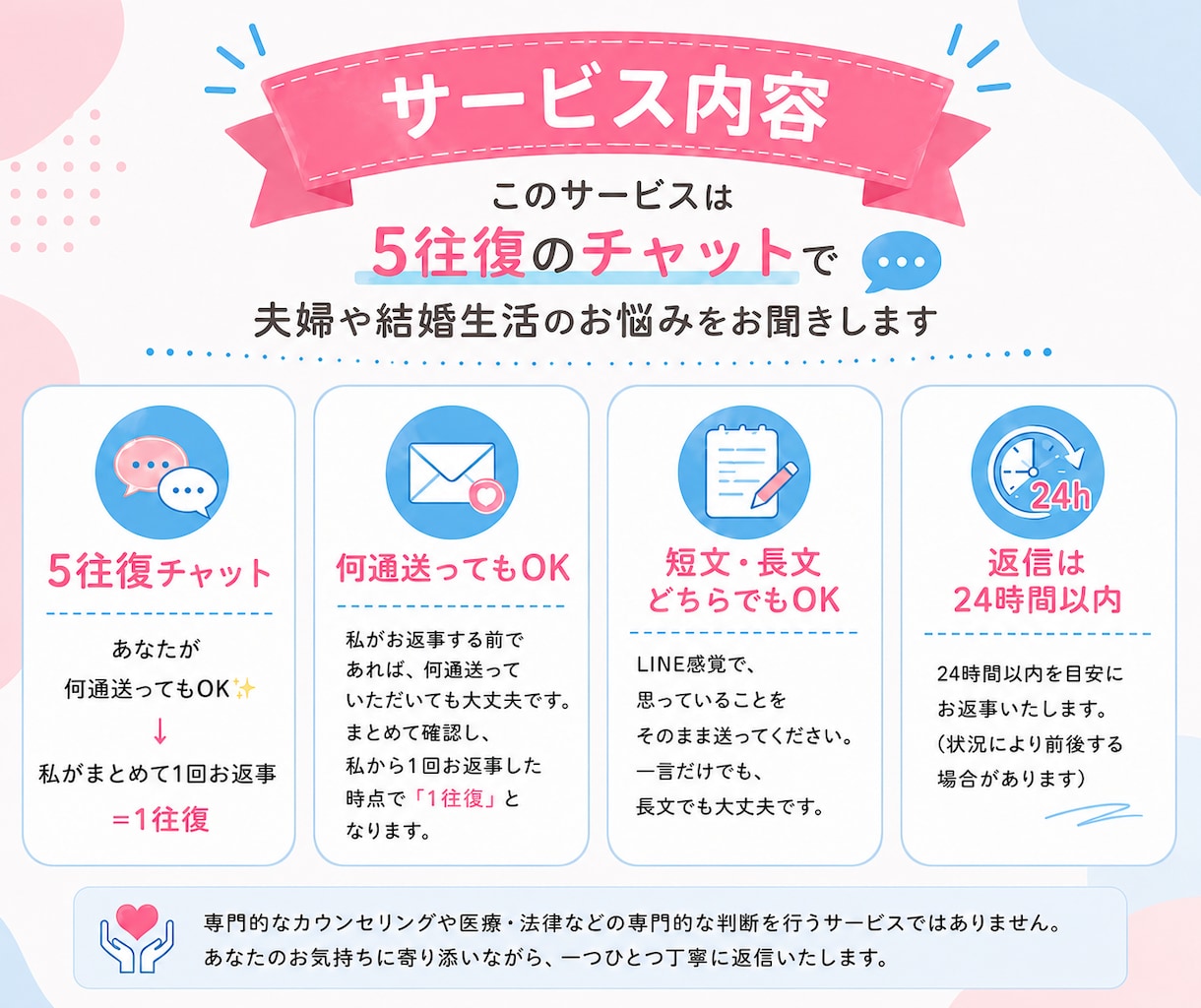 夫婦・結婚生活の悩み｜つらい気持ちに寄り添います 喧嘩｜不倫｜浮気｜DV｜モラハラ｜別居｜離婚｜復縁｜不安 イメージ2