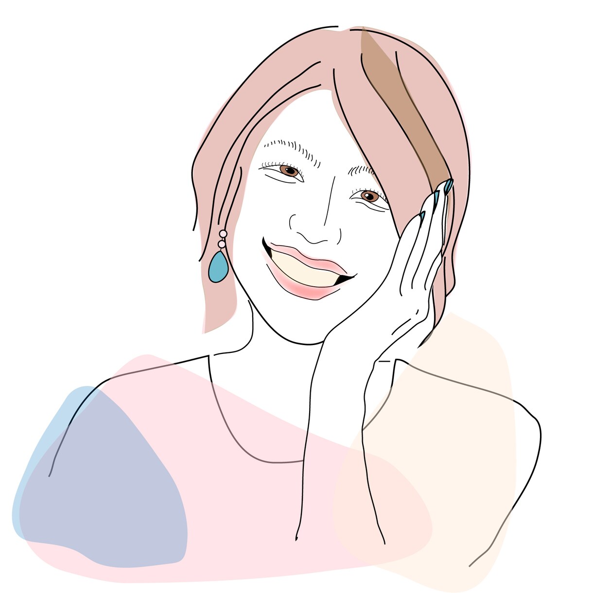 おしゃれ！SNSアイコン描きます イチから相談して決めたい！もアリです！一緒に考えましょう♡ イメージ4