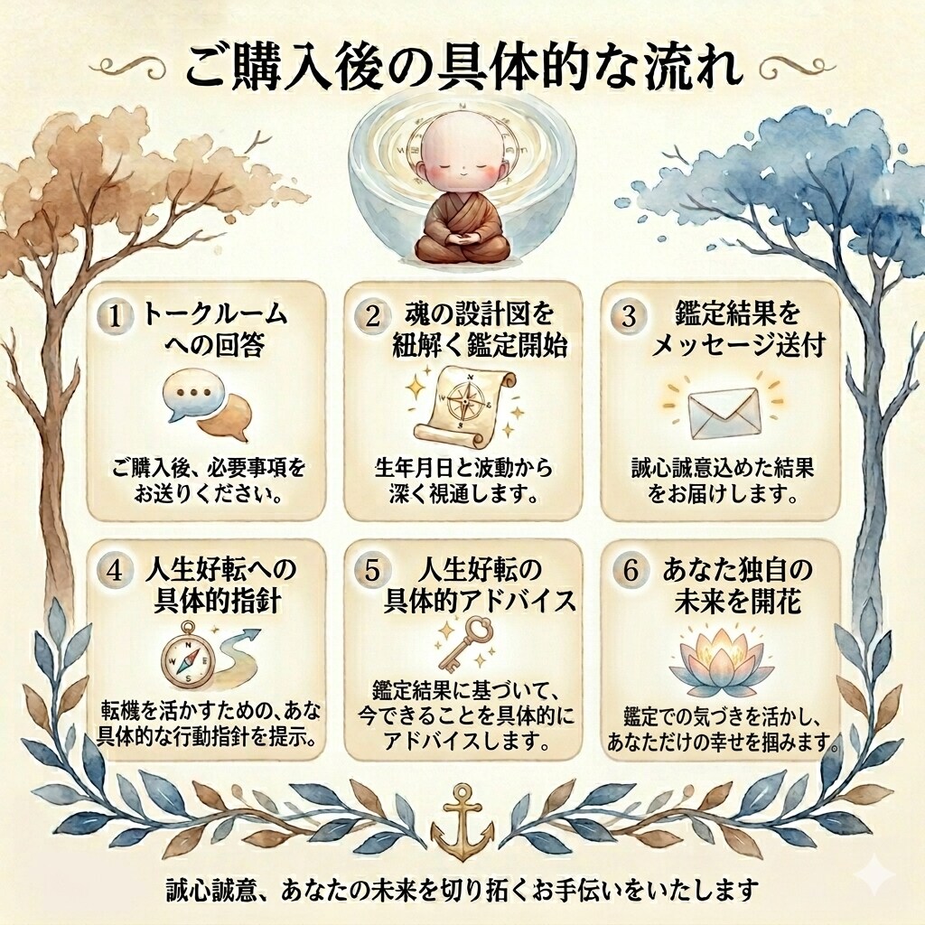 宿命霊視◆人生の転機・年齢を完全特定します なぜあの試練が？過去の答え合わせと未来の救済 イメージ3
