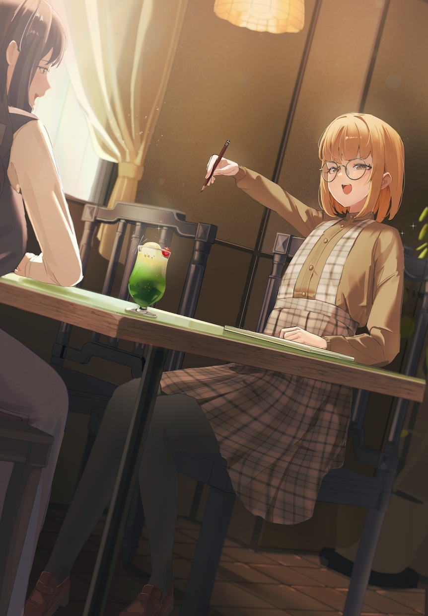可愛い女の子の一枚絵を描きます 可愛く、優しい雰囲気のイラストをご用意します！ イメージ1