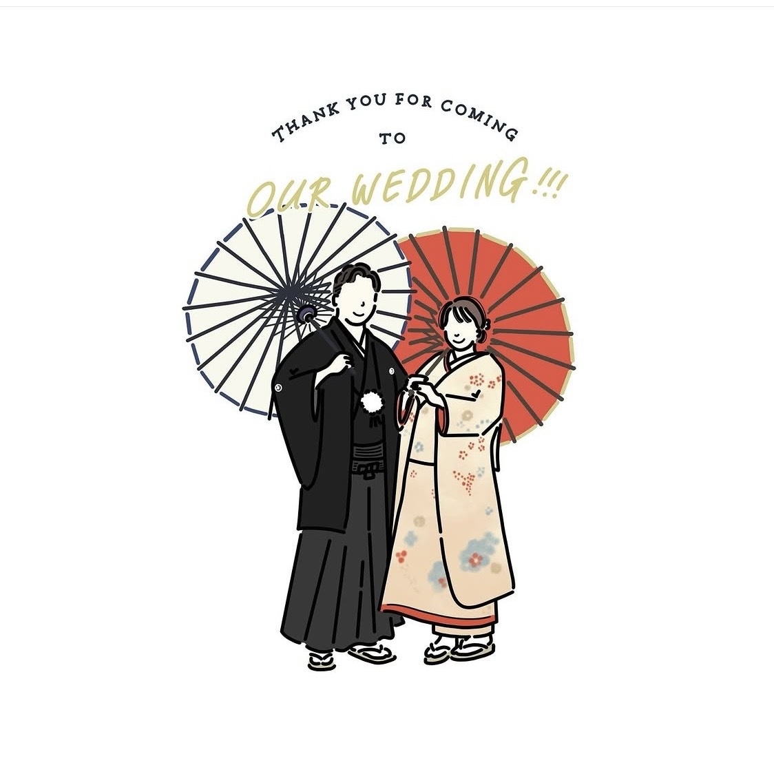 雰囲気そのままウェディング線画イラストを描きます 前撮り 結婚式 ウェルカムボード 結婚祝い 記念日 イメージ6